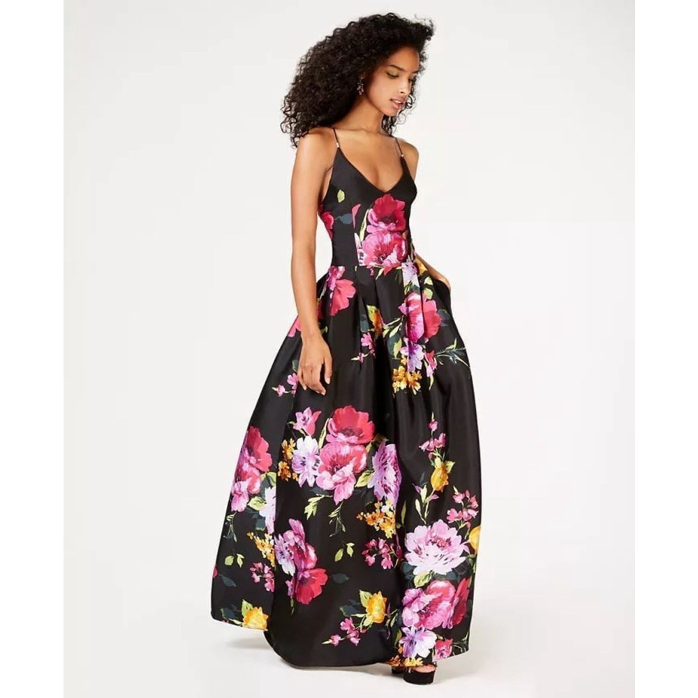 New Juniors BCX Floral Ballgown